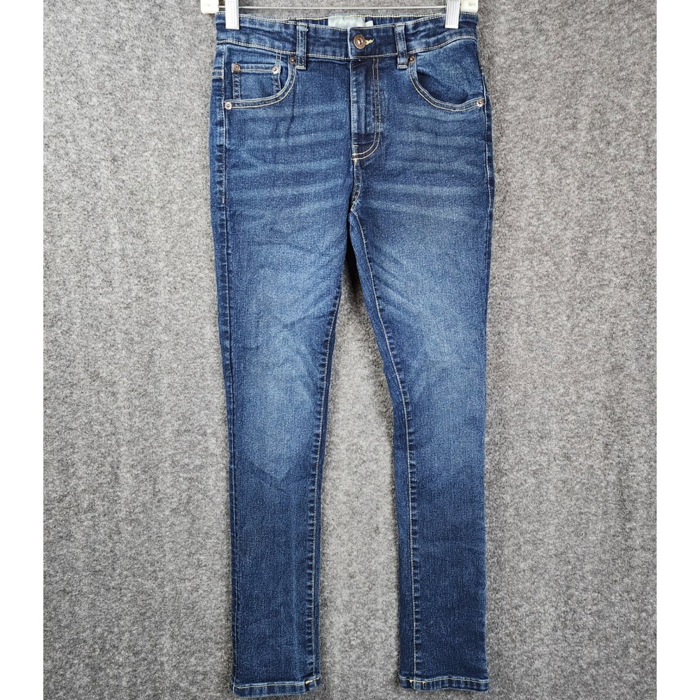 Lucky Brand Skinny Jeans‎ Girls Size 14 Blue Stretch Denim Medium Wash